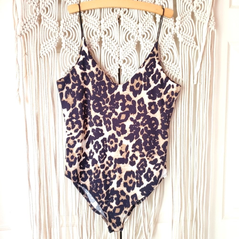 Leopard print Bodysuit